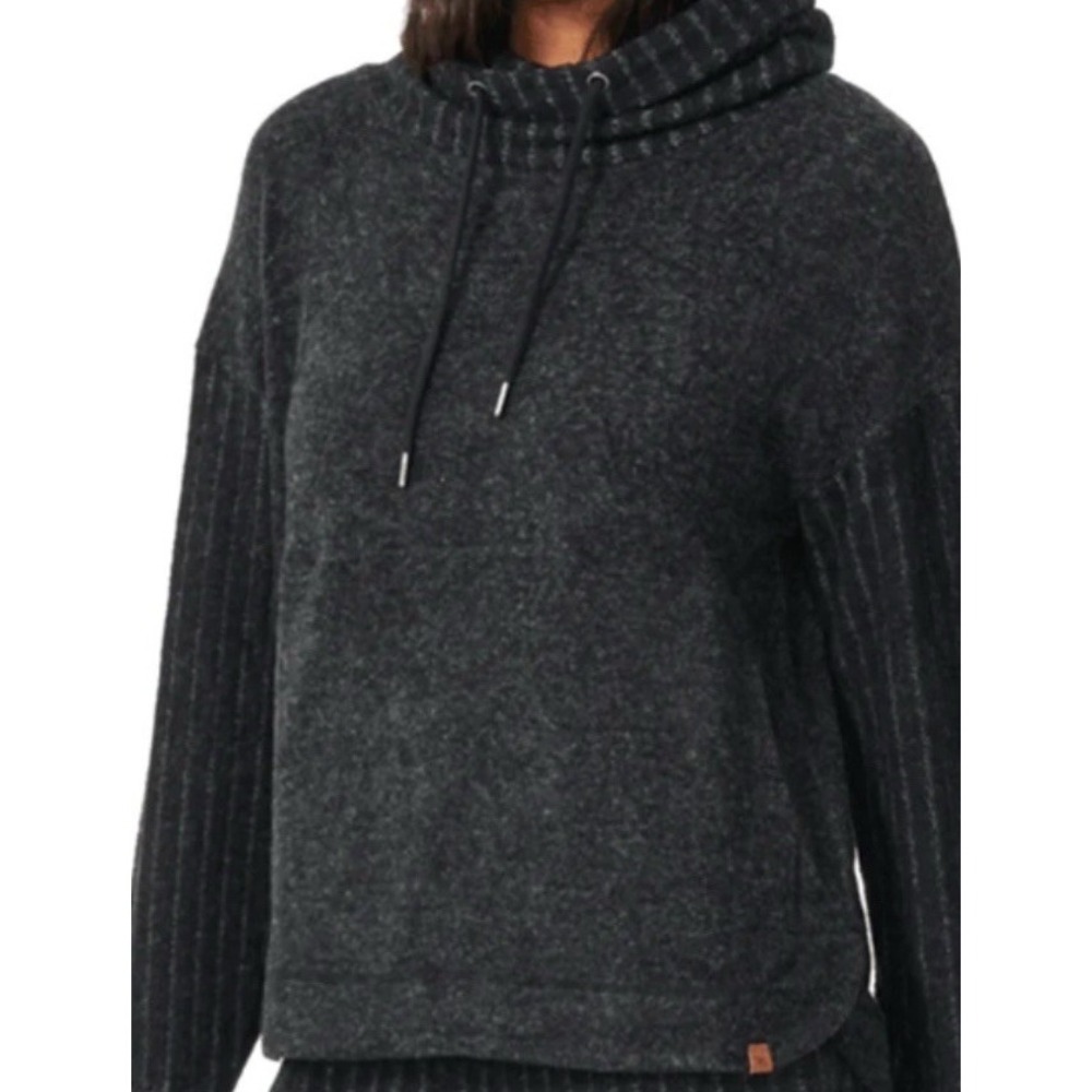 Rip Curl Surf Co. Gray Hooded Sweatshirt Size Medium Unisex Pockets Pullover